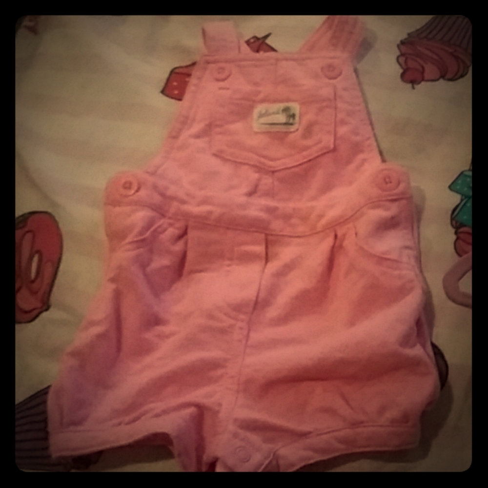 Infant overall shorts